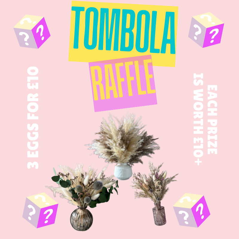 Tombola Raffle - 1 in 4 chance of winning